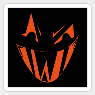 Scary Face Sticker